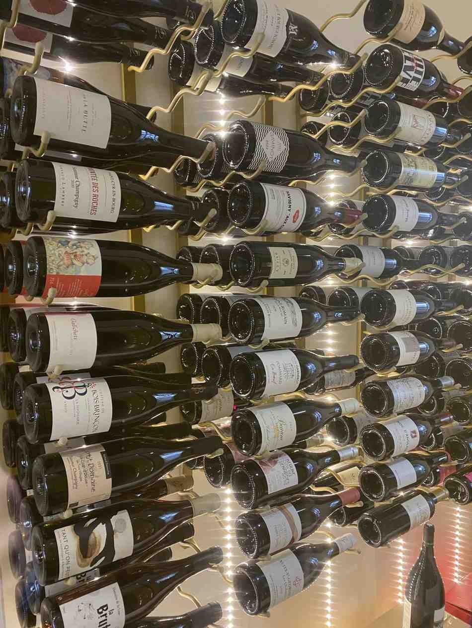 Étagère à bouteilles de vin